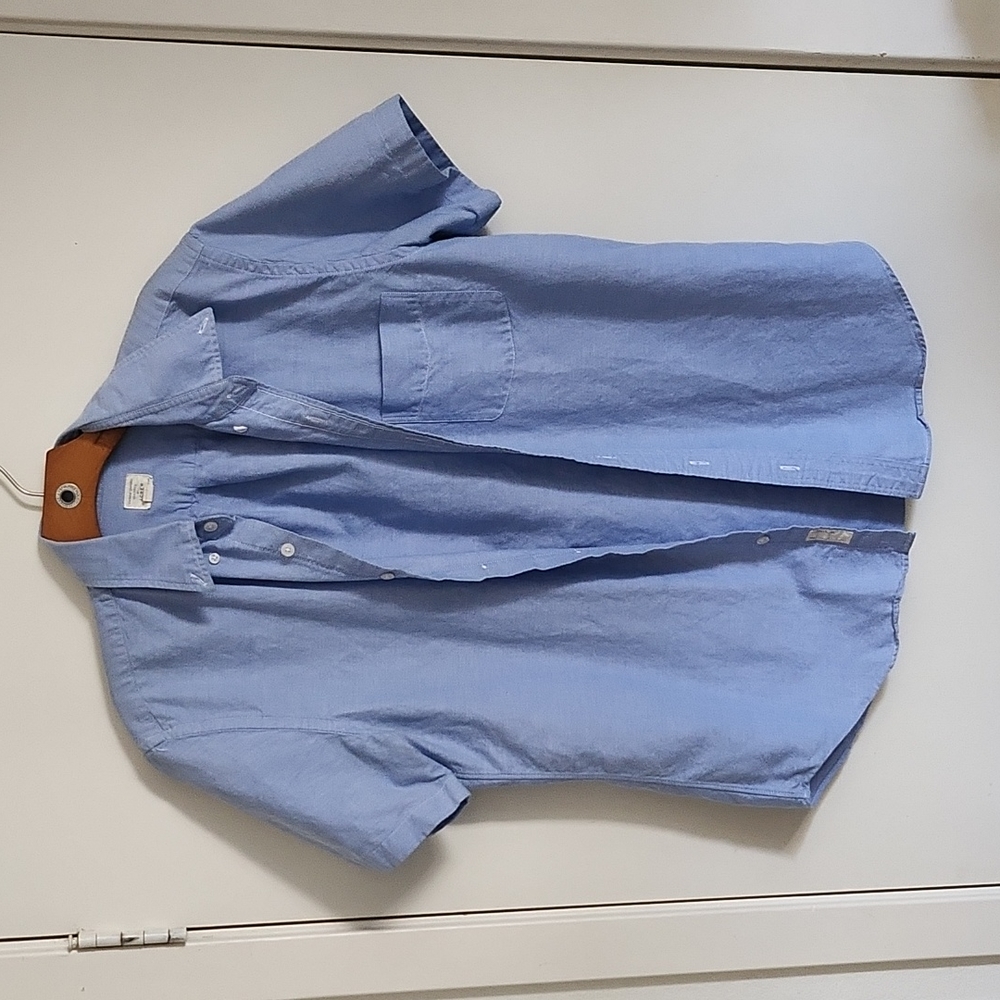 J.Crew Men's Short Sleeve Oxford Shirt